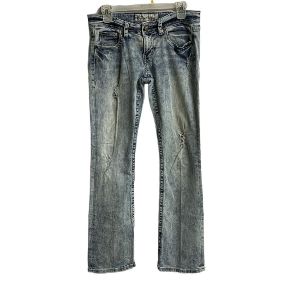 BKE brand Stella style stonewashed wide leg jeans. Size 29X31 1/2.